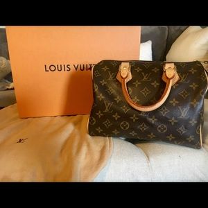 Authentic Louis Vuitton Speedy